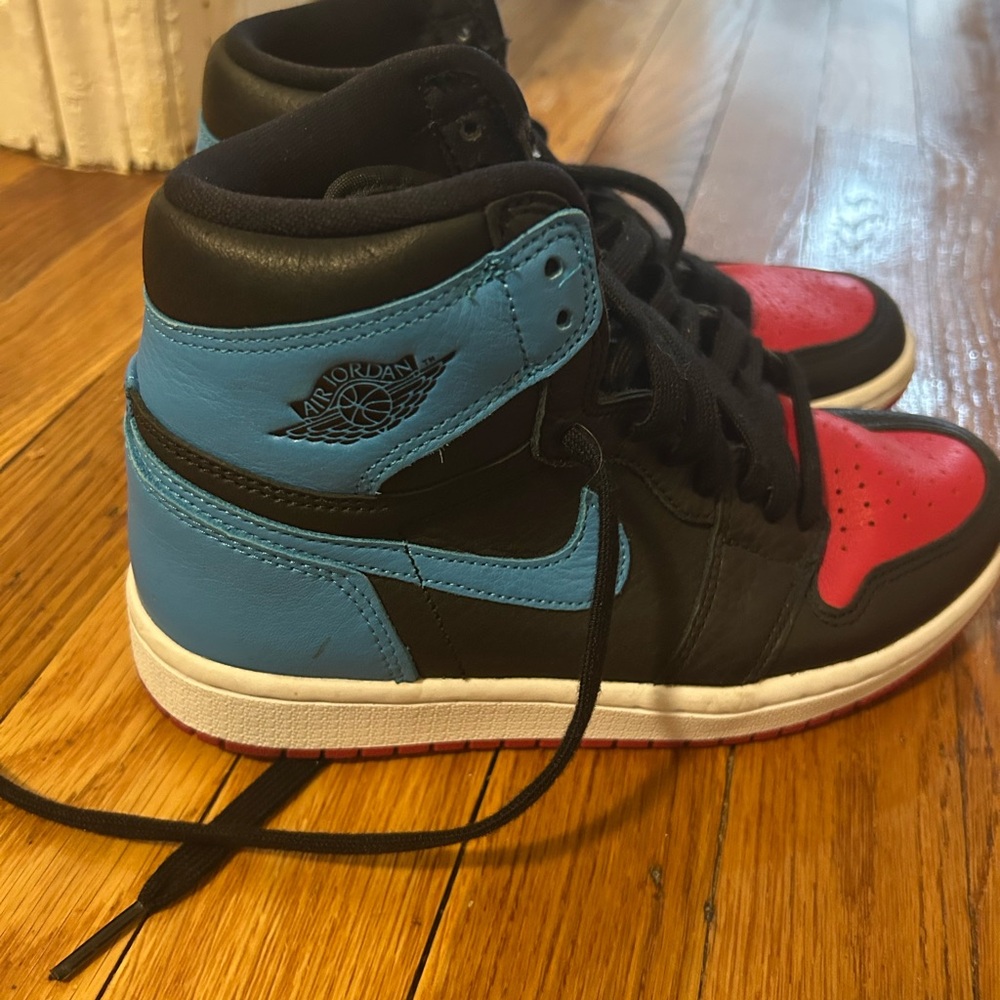 Jordan Kids Sneakers - Black, Red, and Blue
